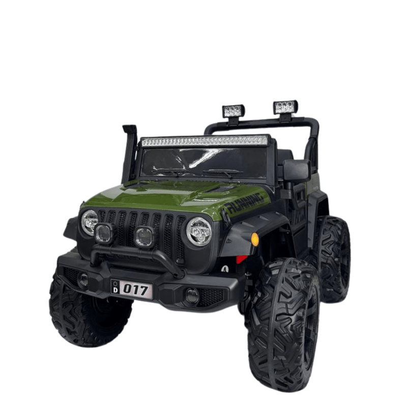 Carro eléctrico  - Jeep Running 4x4 para niños-4