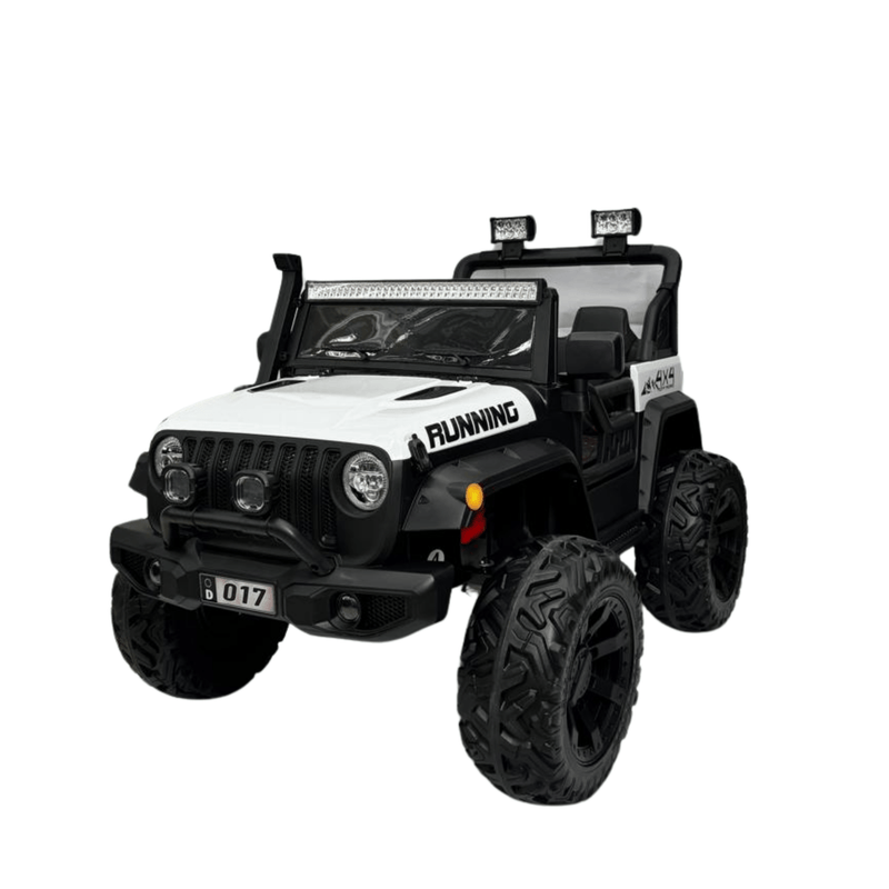 Carro eléctrico  - Jeep Running 4x4 para niños-3