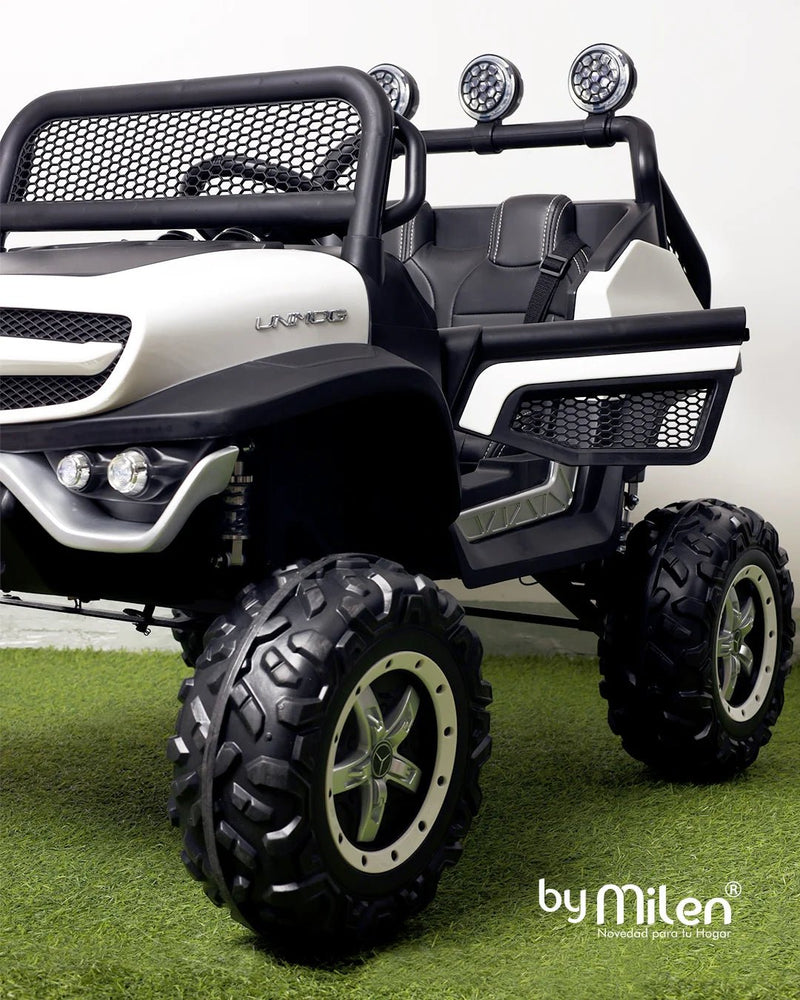 Carro Eléctrico - Mercedes Unimog para niños-7