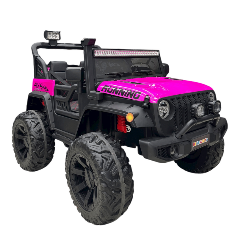 Carro eléctrico  - Jeep Running 4x4 para niños-1