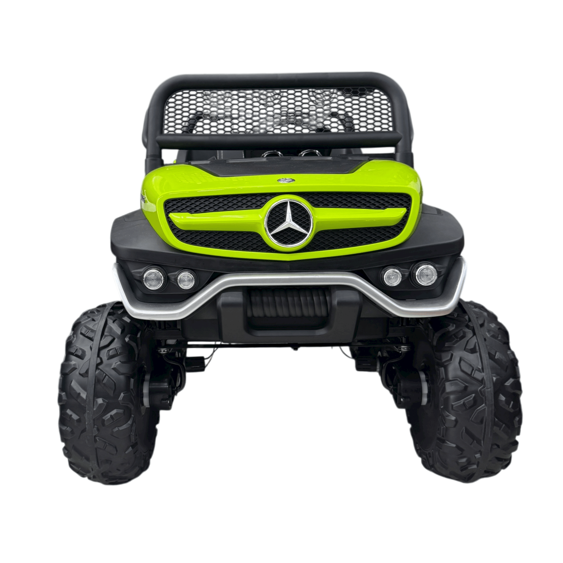 Carro Eléctrico para niño Campero Mercedes Benz Unimog  Rojo-7