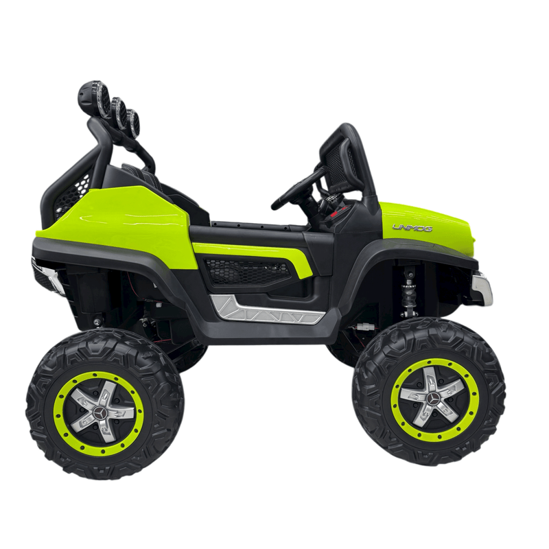 Carro Eléctrico para niño Campero Mercedes Benz Unimog  Rojo-9