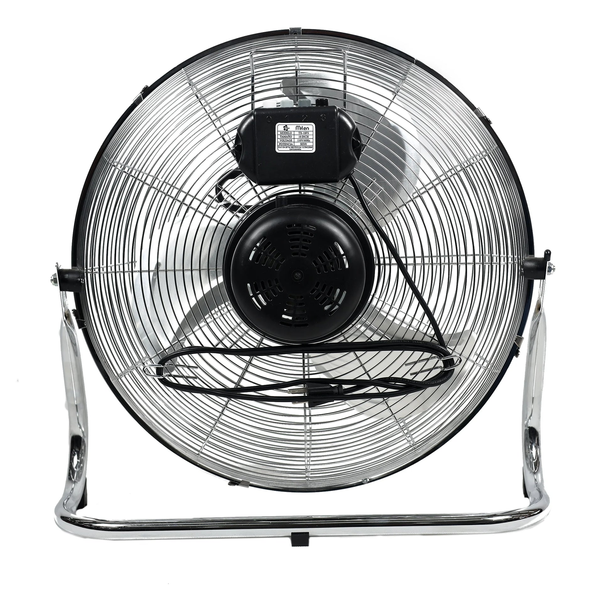 Ventilador Industrial de 18" mesa o pared metalico oscilante  TX-18FS Milen-4