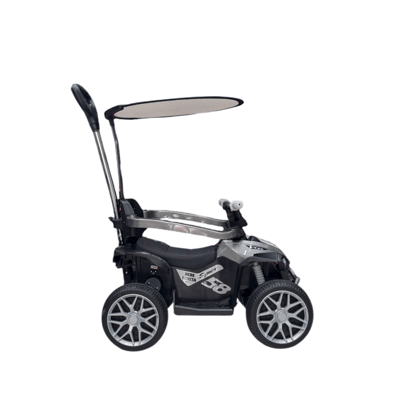 Carro eléctrico - Cuatrimoto paseador mini para niños-3