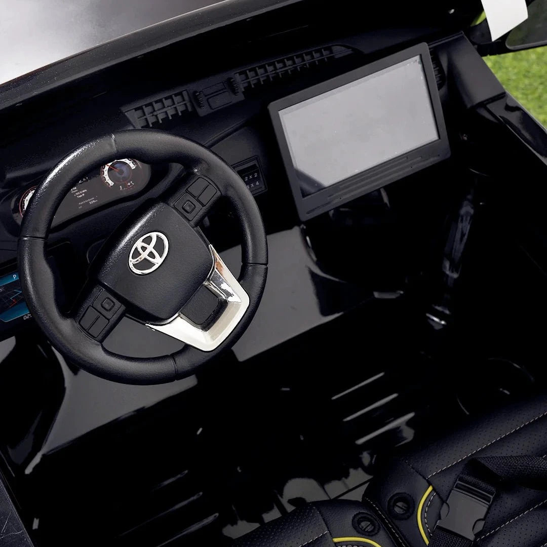 Carro Eléctrico para niño Camioneta  Toyota  Hilux Rugged-3