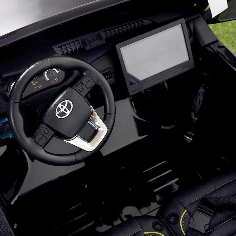 Carro Eléctrico para niño Camioneta  Toyota  Hilux Rugged-3