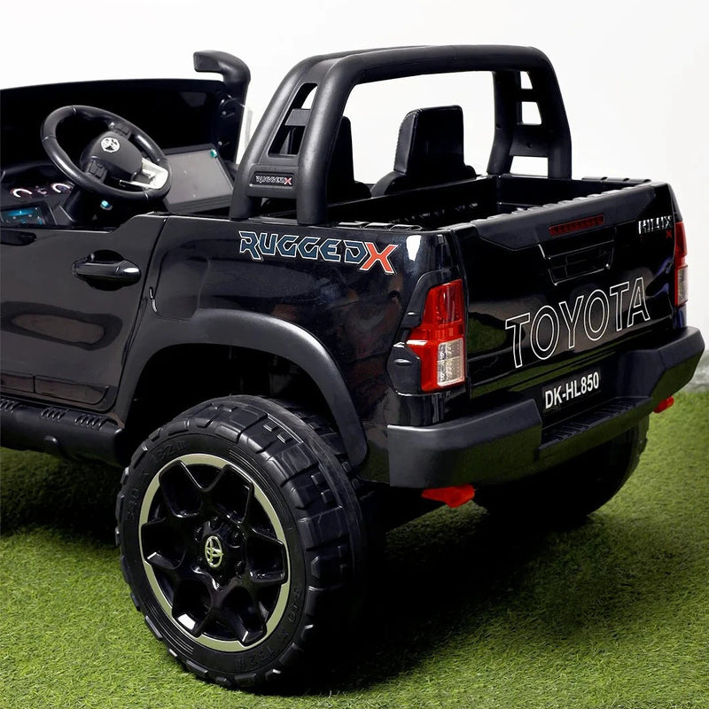 Carro Eléctrico para niño Camioneta  Toyota  Hilux Rugged-4