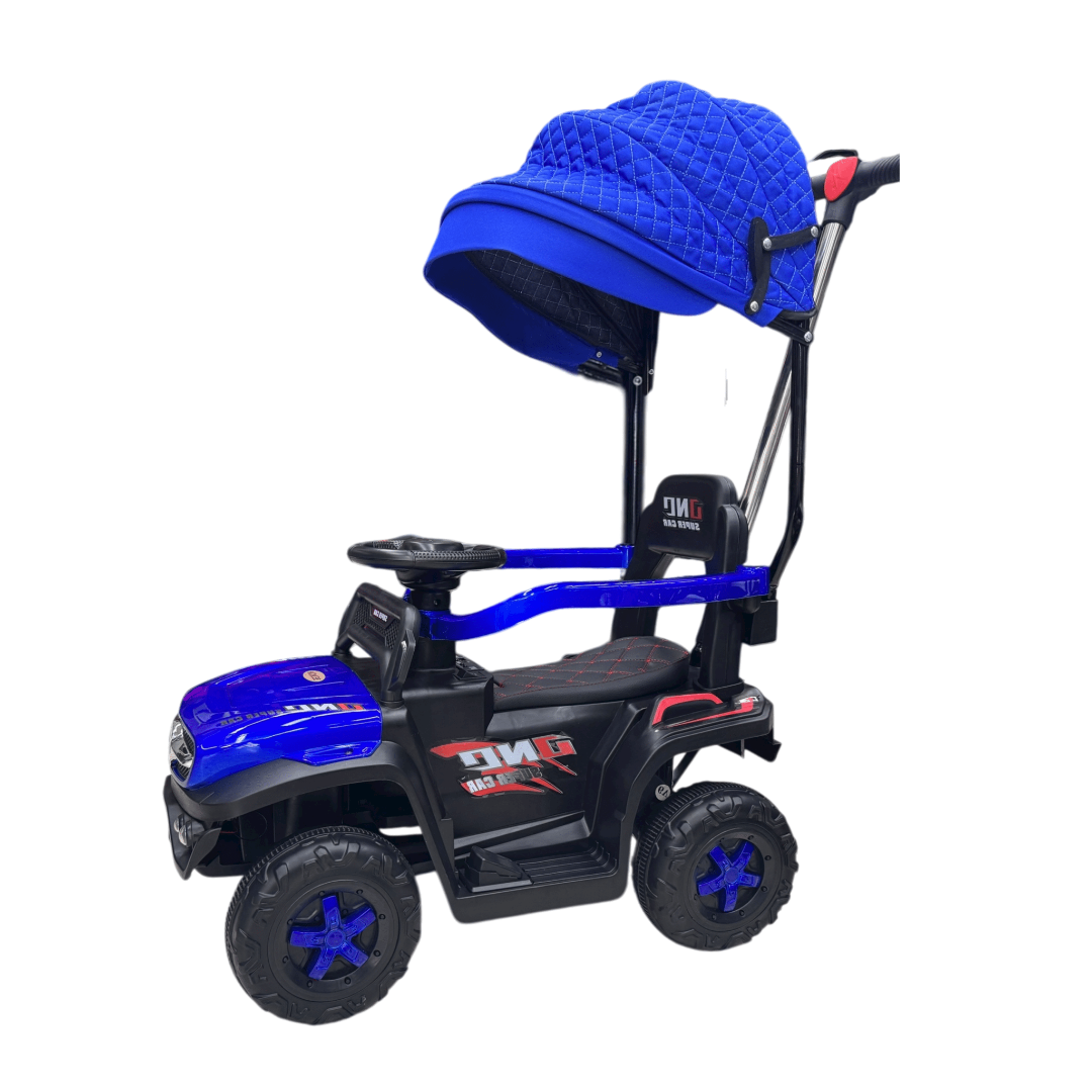 Carro electrico  - Carro paseador Super Car para niños-1