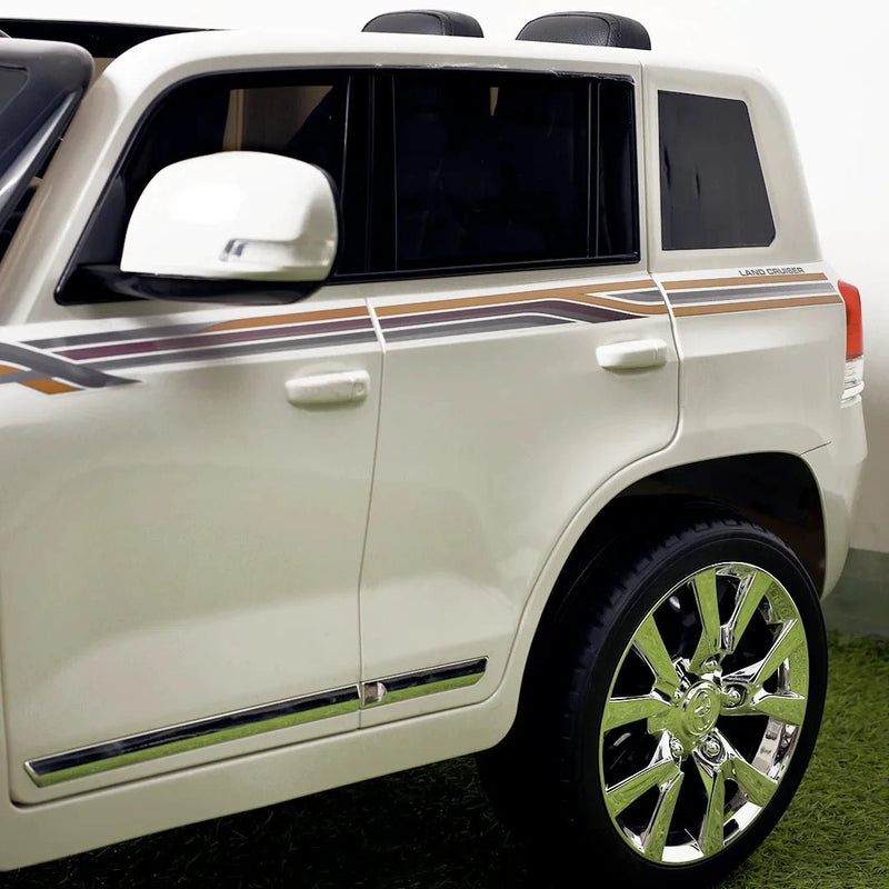 Carro Eléctrico - Camioneta Toyota  Land Crusier para niños-2