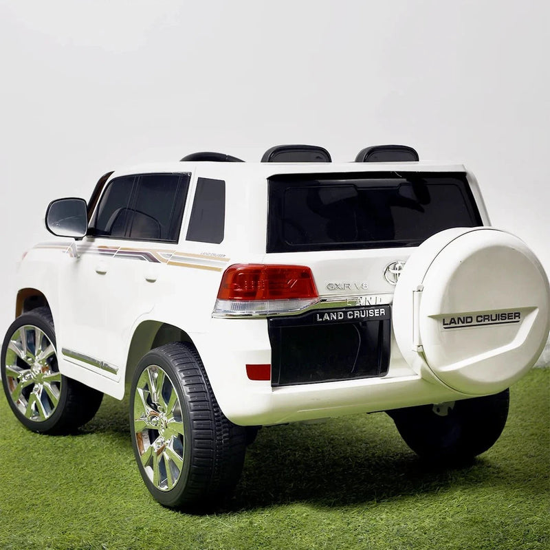 Carro Eléctrico - Camioneta Toyota  Land Crusier para niños-4