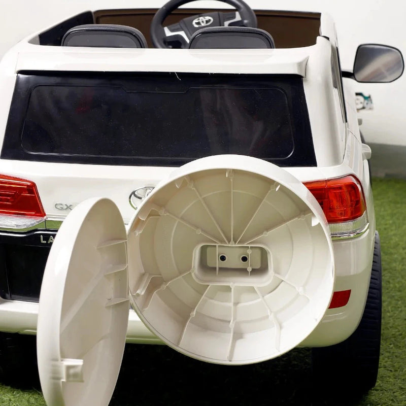 Carro Eléctrico - Camioneta Toyota  Land Crusier para niños-5
