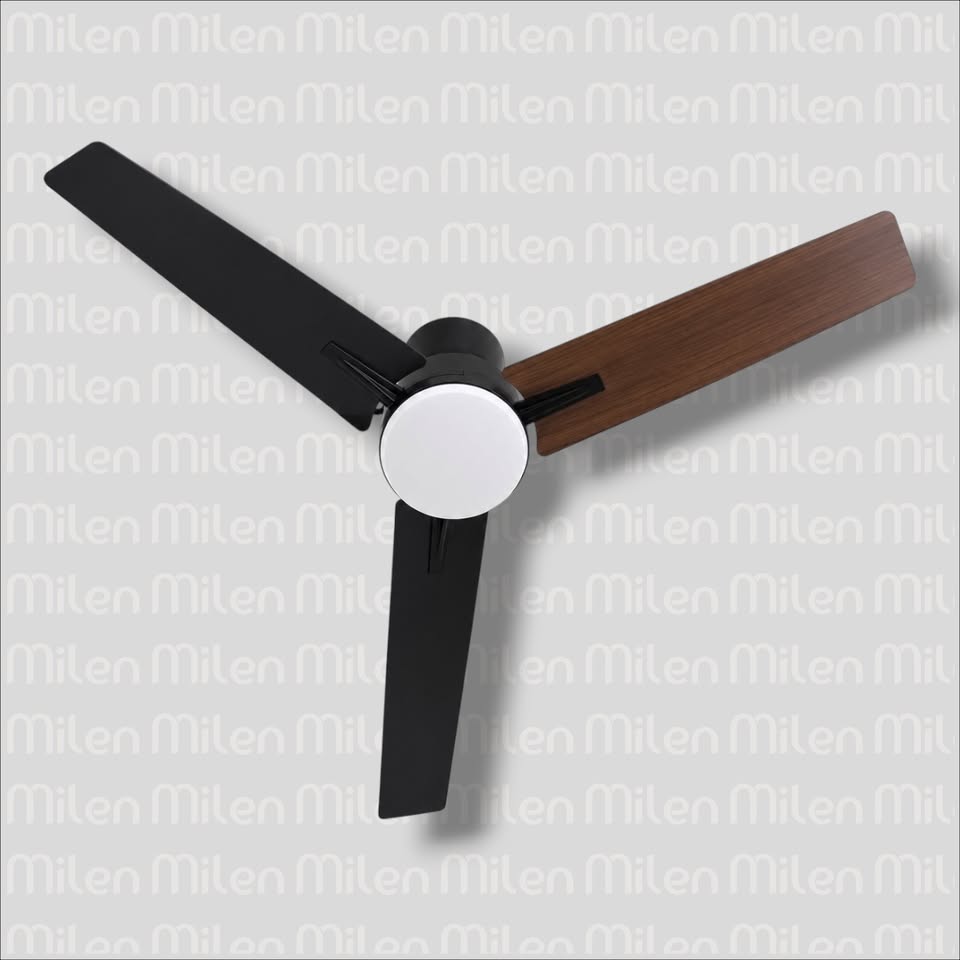 Ventilador De Techo Decorativo Led 52” Con Control Remoto-2