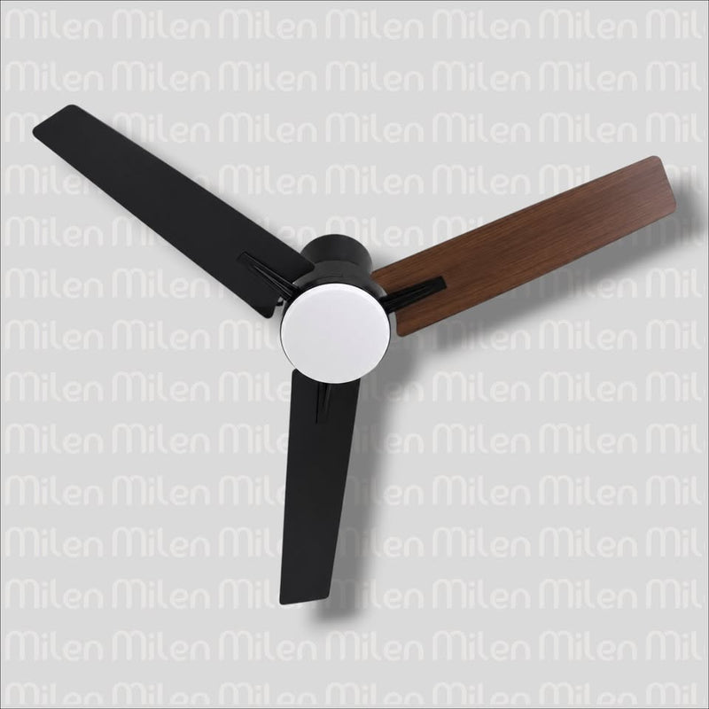 Ventilador De Techo Decorativo Led 52” Con Control Remoto-2