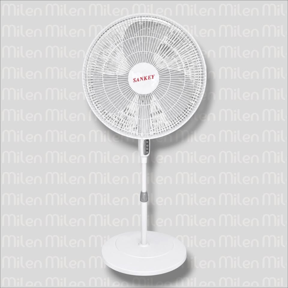 VENTILADOR GENERAL DE PEDESTAL BLANO 18"
