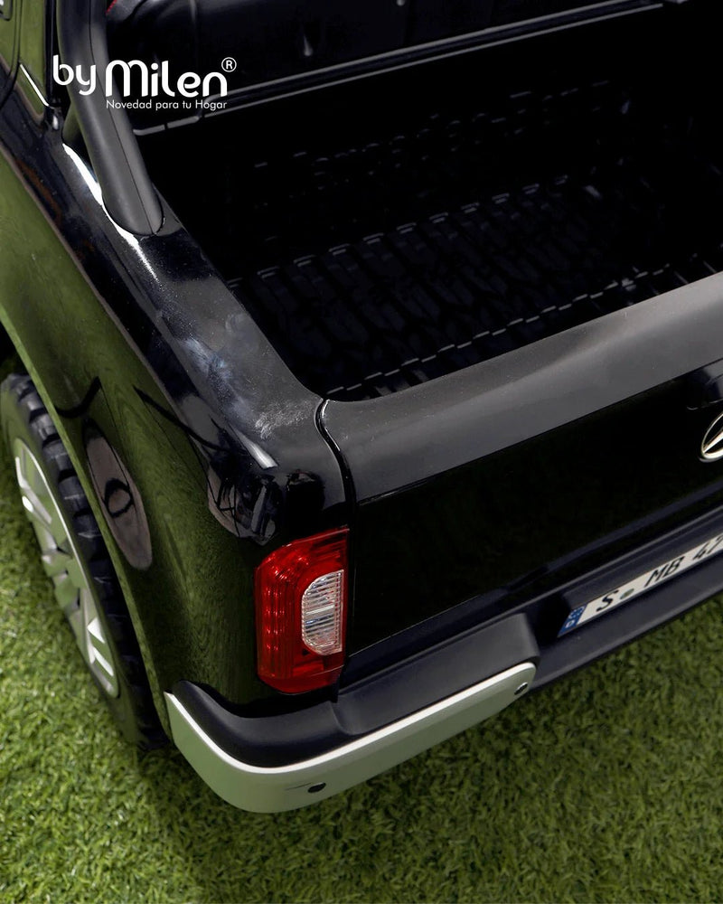 Carro Eléctrico para niño Camioneta  Mercedes Benz Clase X Negro-5