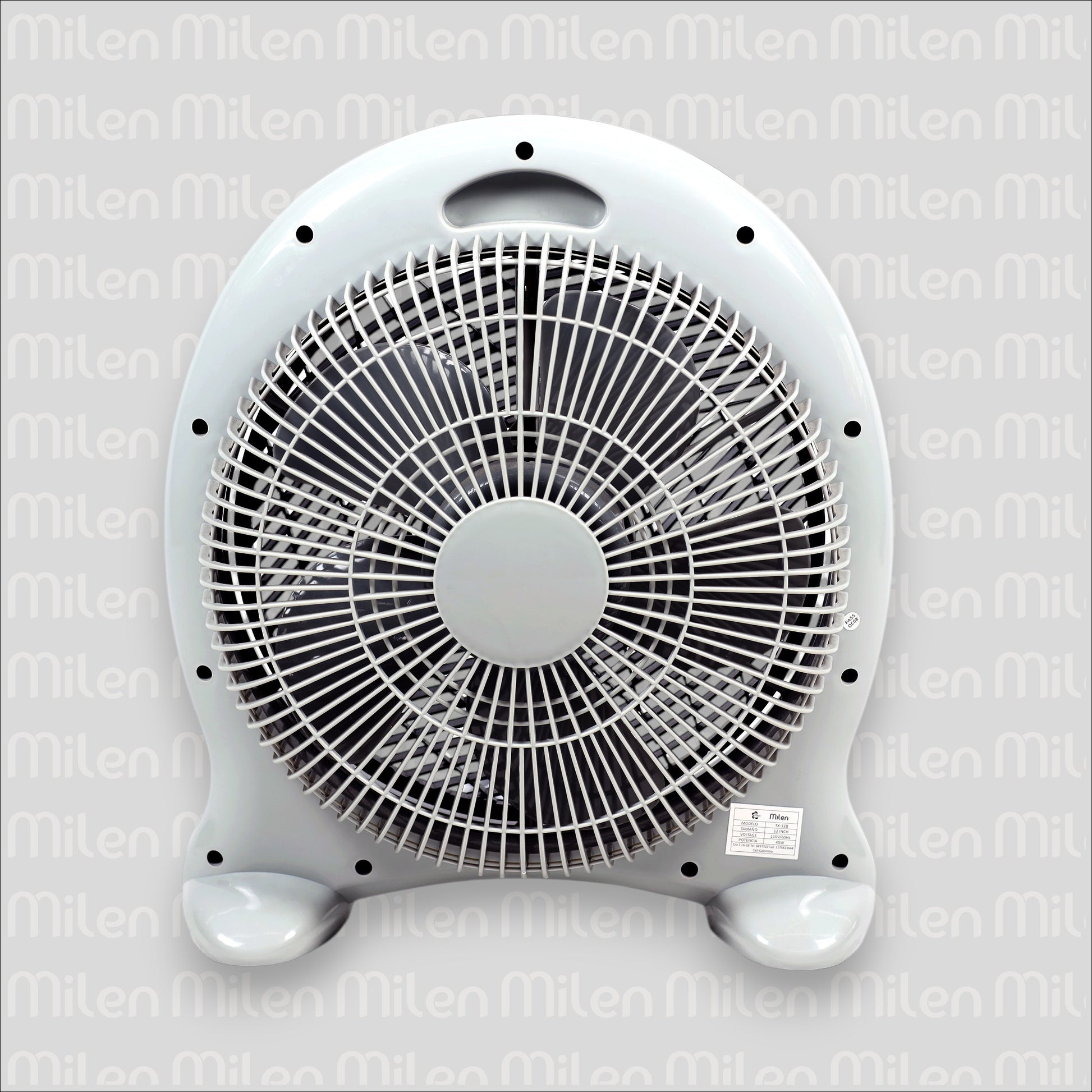 Ventilador Ovalado 12-3