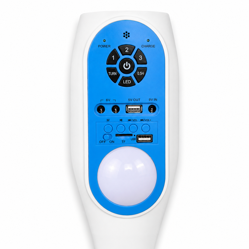 VENTILADOR DE PEDESTAL CON PANEL SOLAR 16¨MASTERSONIC (REFERENCIA MS-165FR)-5