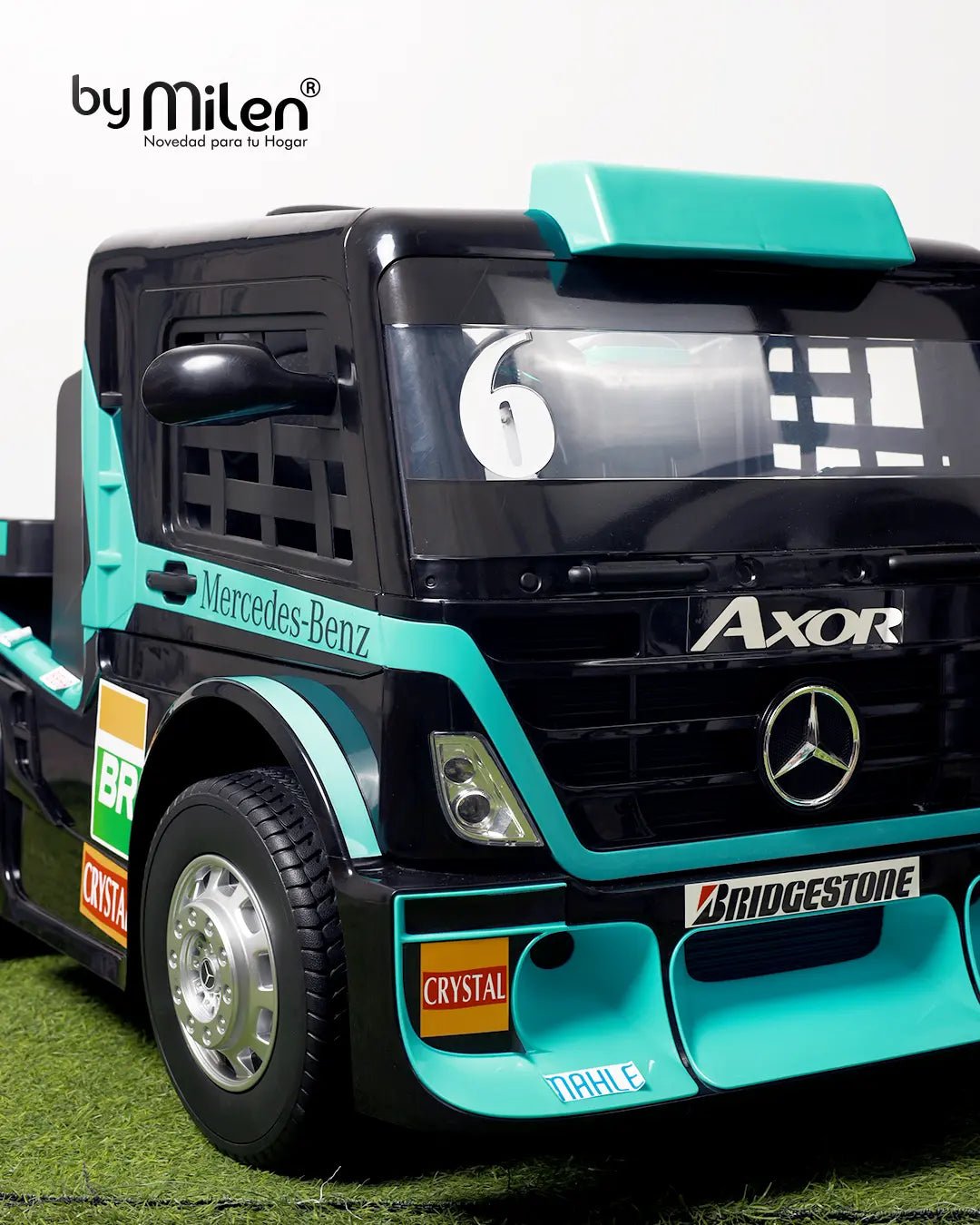 Carro eléctrico - Mula Mercedes Benz para niños-2