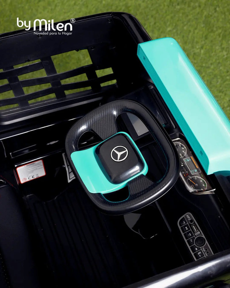 Carro eléctrico - Mula Mercedes Benz para niños-3
