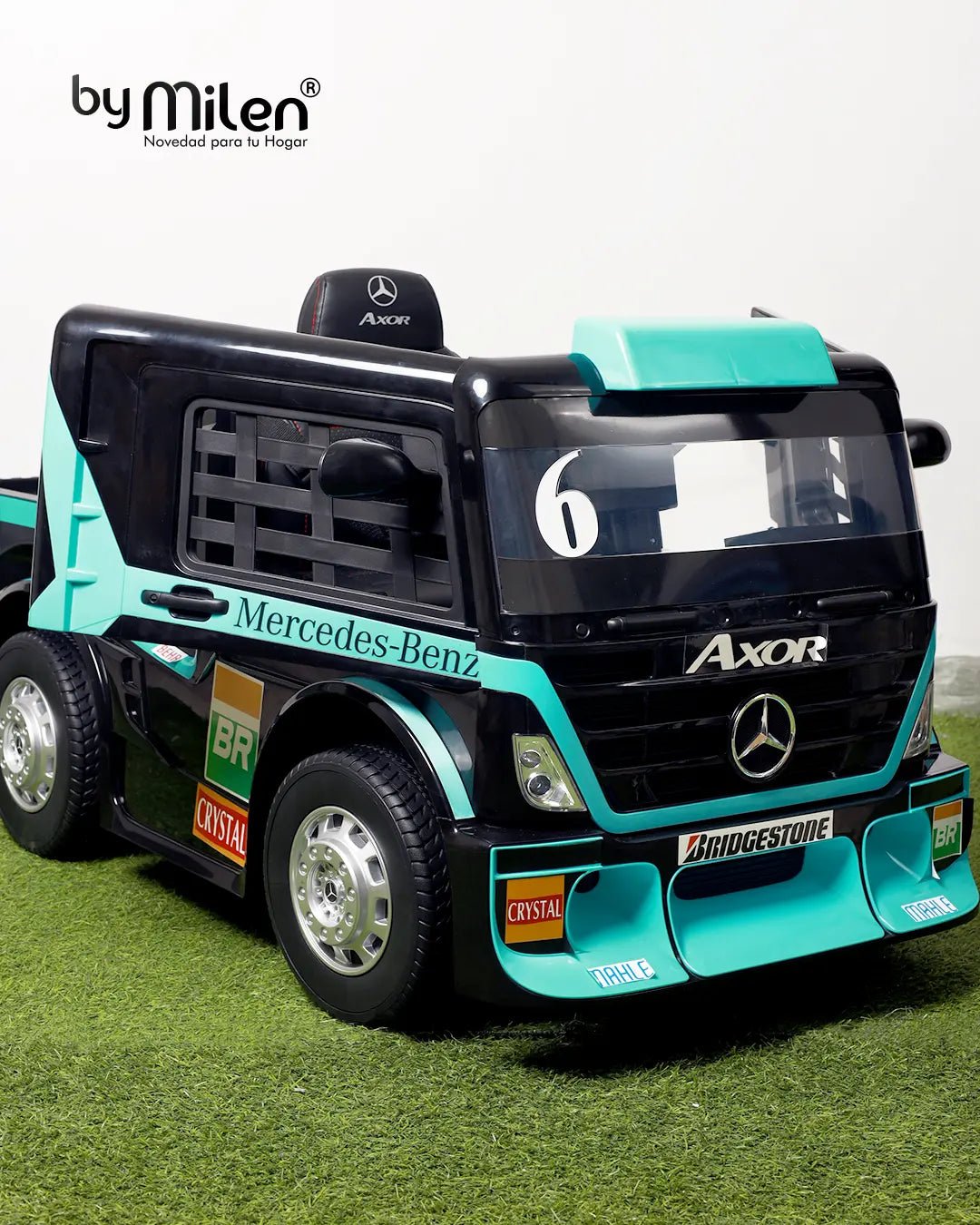 Carro eléctrico - Mula Mercedes Benz para niños-1