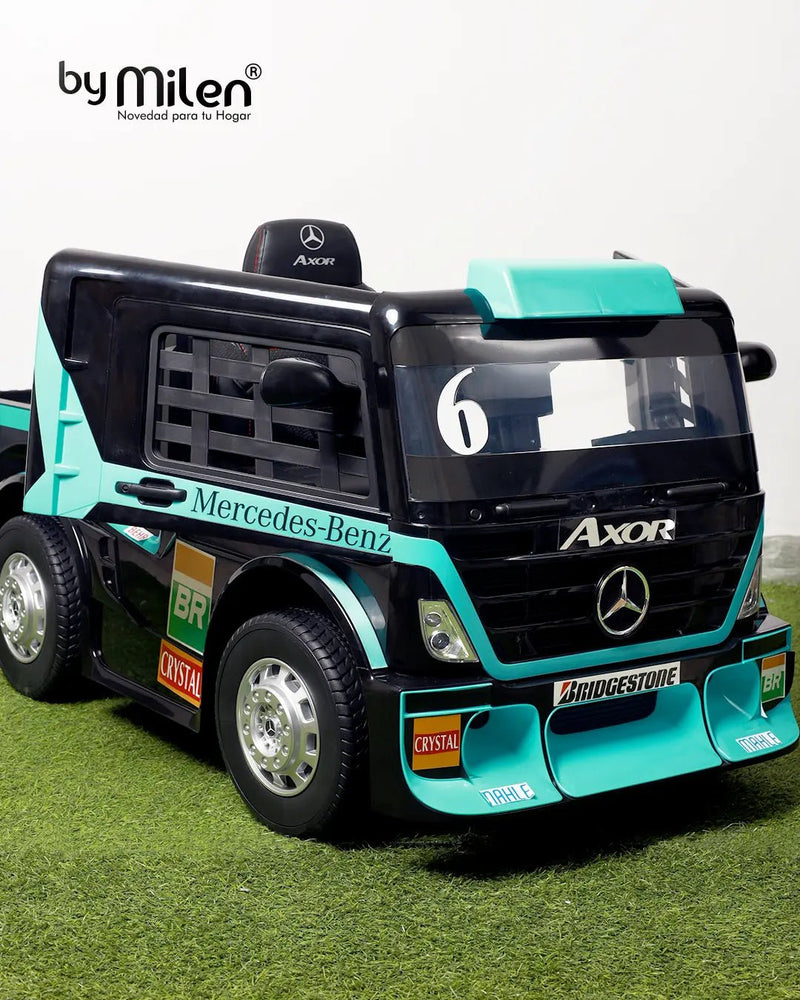 Carro eléctrico - Mula Mercedes Benz para niños-1