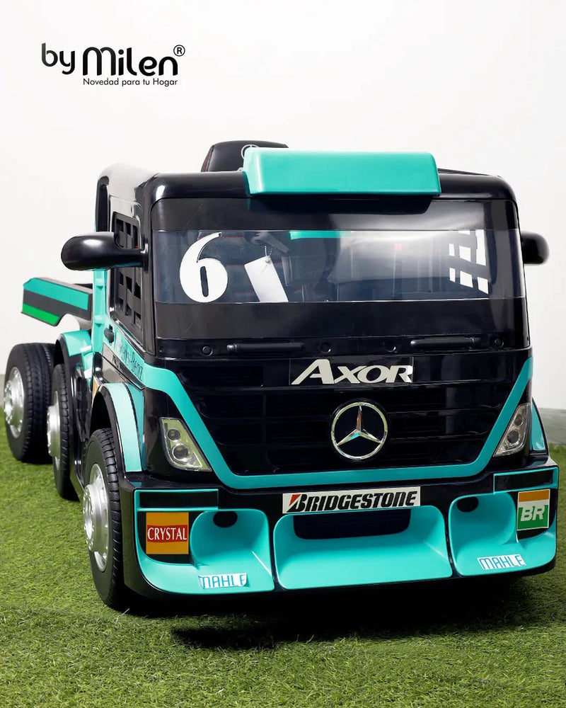 Carro eléctrico - Mula Mercedes Benz para niños-7