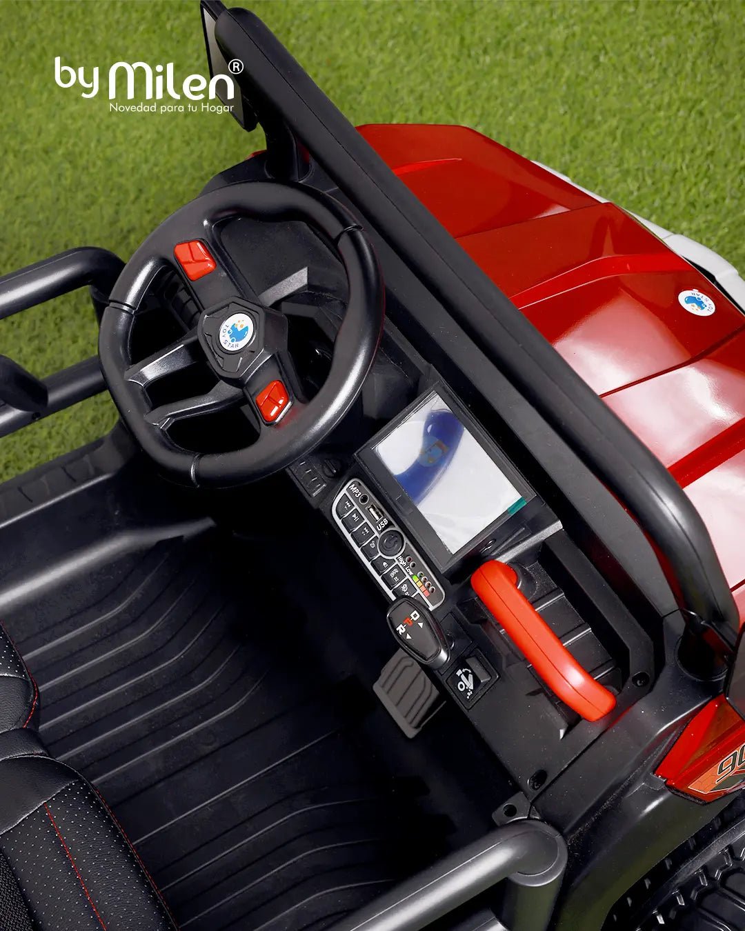 Carro Eléctrico - Volqueta Cat para niños