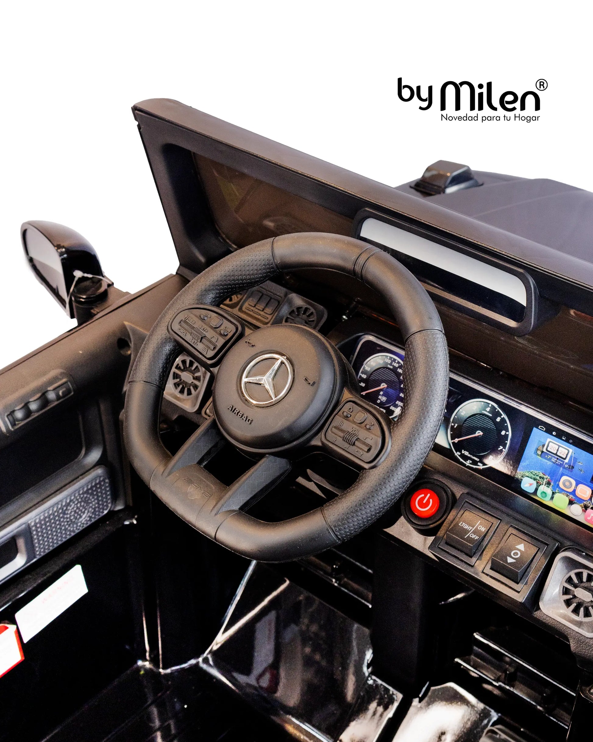Carro Eléctrico para niño Campero Mercedes Benz G Wagon-3