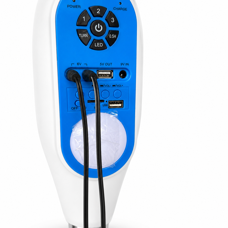 VENTILADOR DE PEDESTAL CON PANEL SOLAR 16¨MASTERSONIC (REFERENCIA MS-165FR)-10
