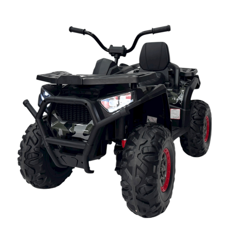 Cuatrimoto montañera eléctrica 4x4 para niños-1