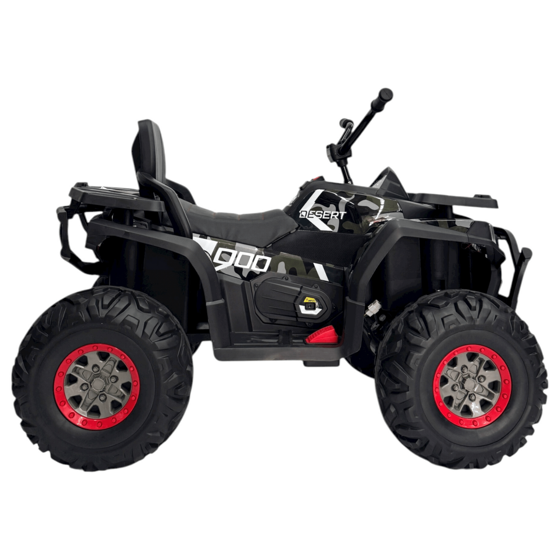 Cuatrimoto montañera eléctrica 4x4 para niños