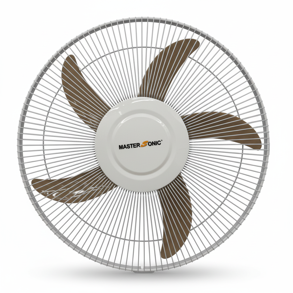 Ventilador de Pared con Panel Solar 16” – Mastersonic