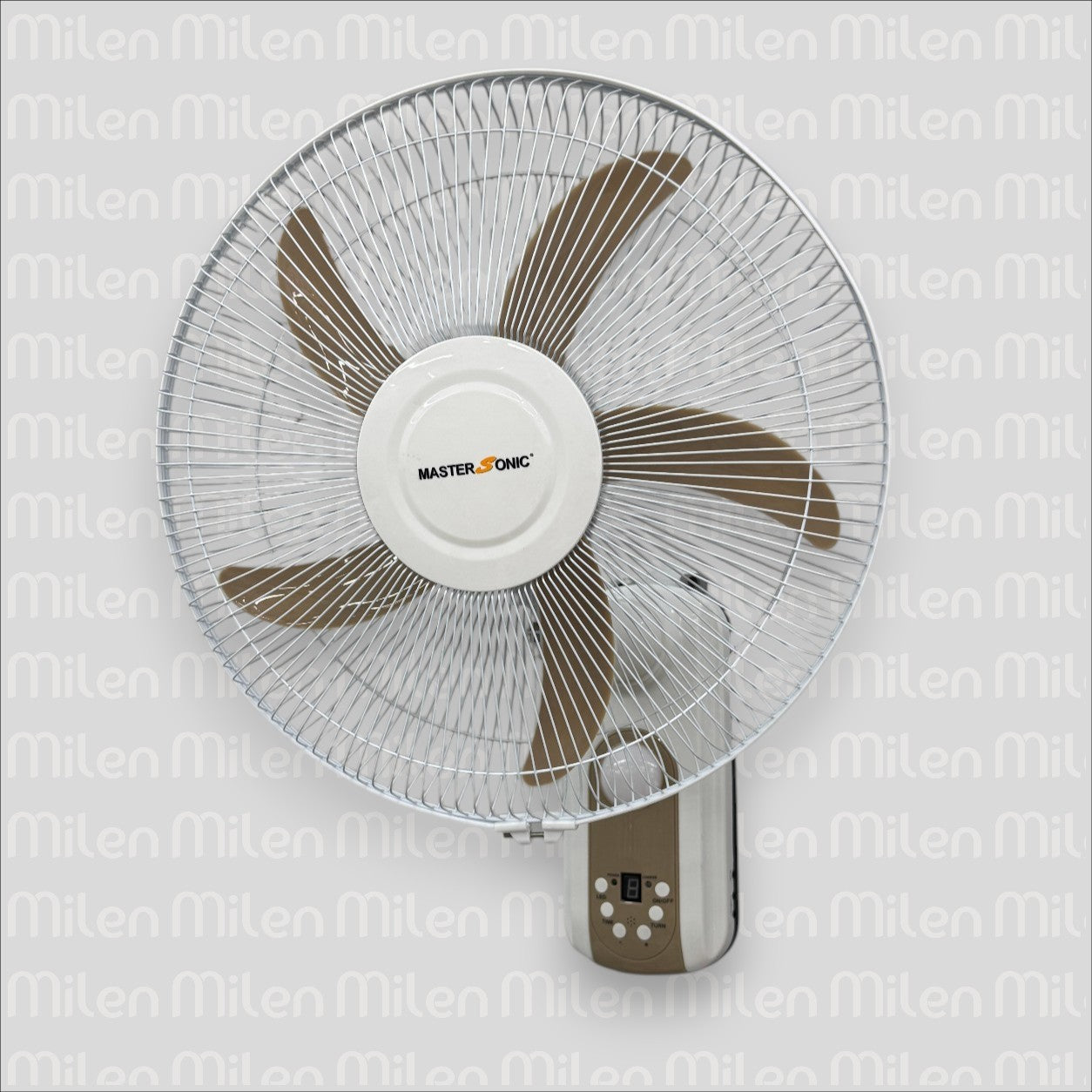 Ventilador de Pared con Panel Solar 16” – Mastersonic-5