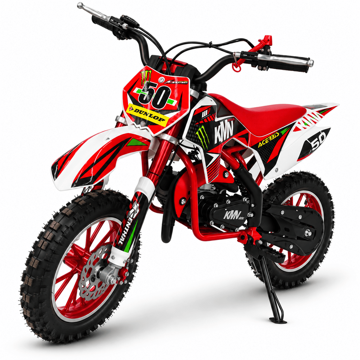Moto Cross a gasolina KMV  2T 50cc-11