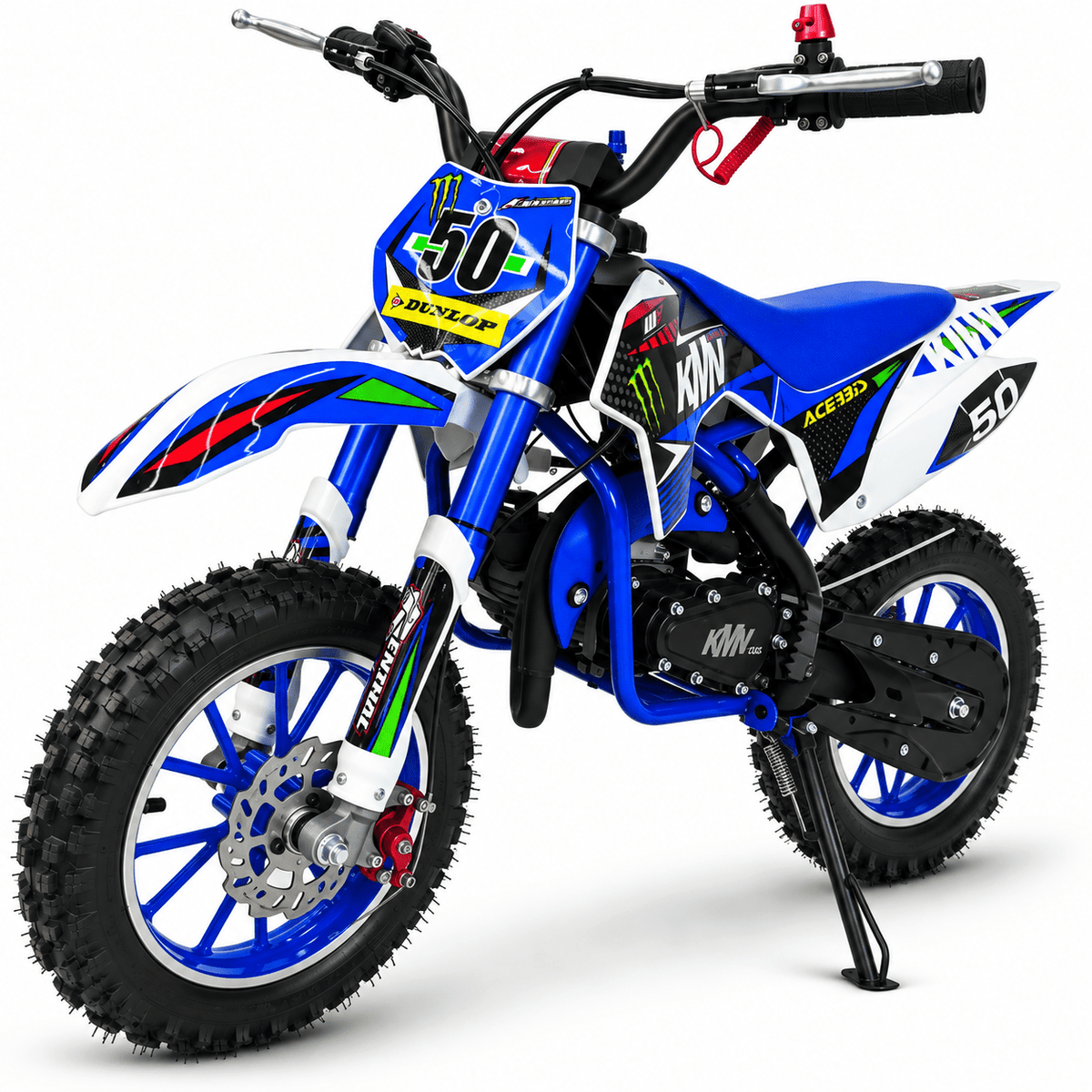 Moto Cross a gasolina KMV  2T 50cc-7