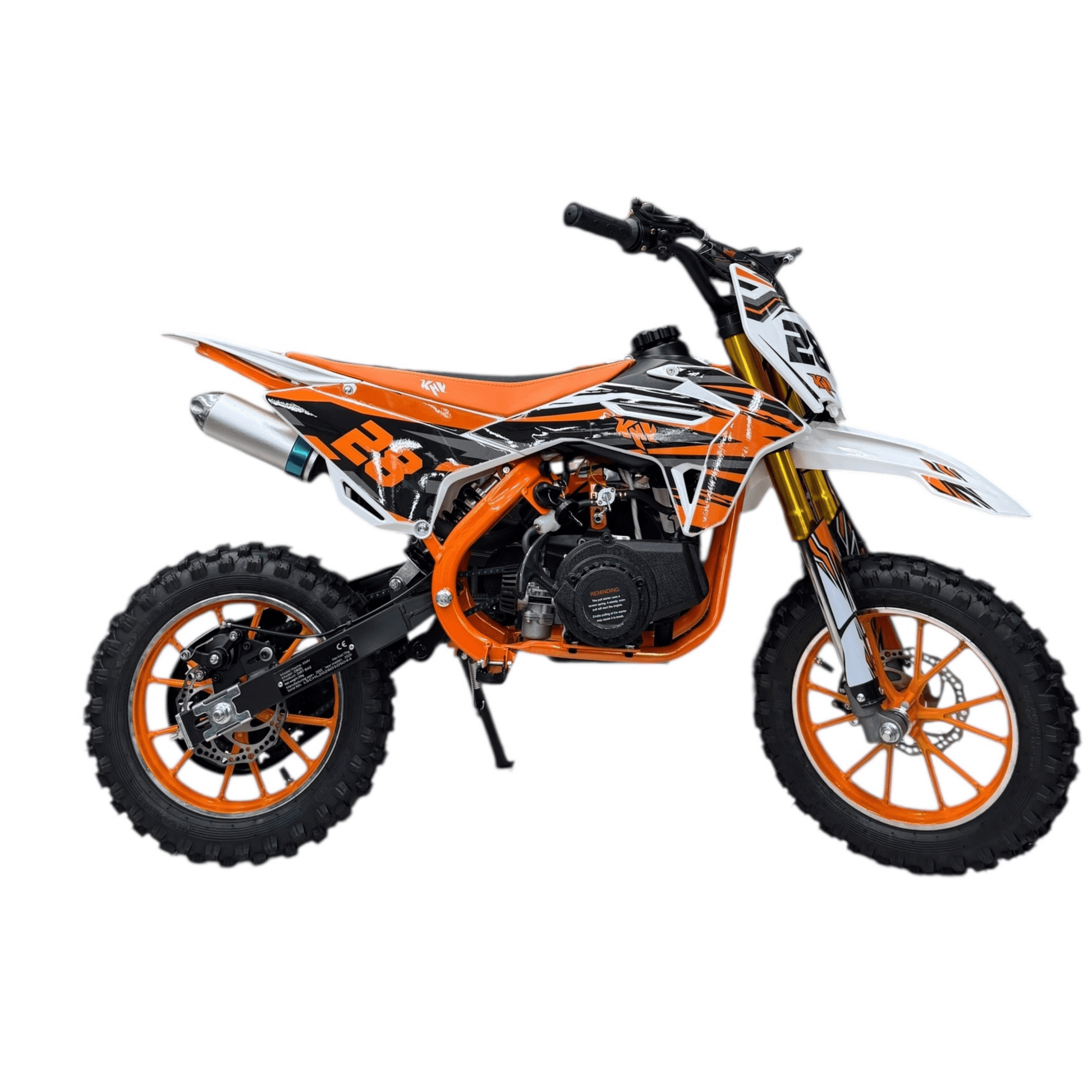 Motocross a gasolina 2T, 60cc encendido de estarte - Estilo Off-Road-9