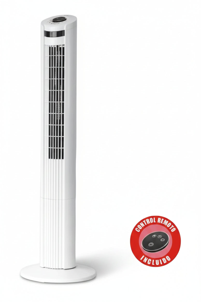 Ventilador de torre, blanca de 42 pulgadas