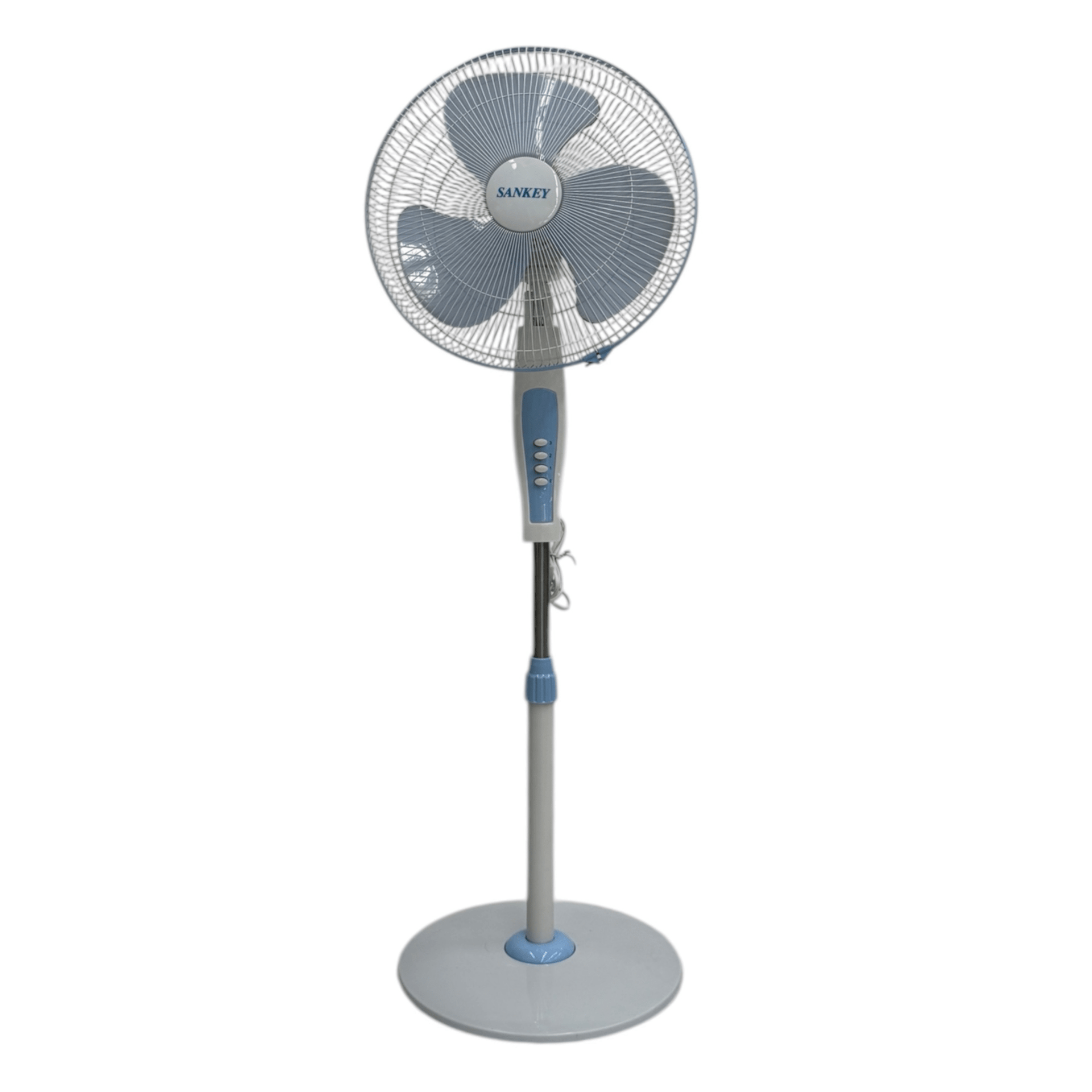 Ventilador de Pedestal 16” SANKEY  – Potencia, Silencio y Comodidad