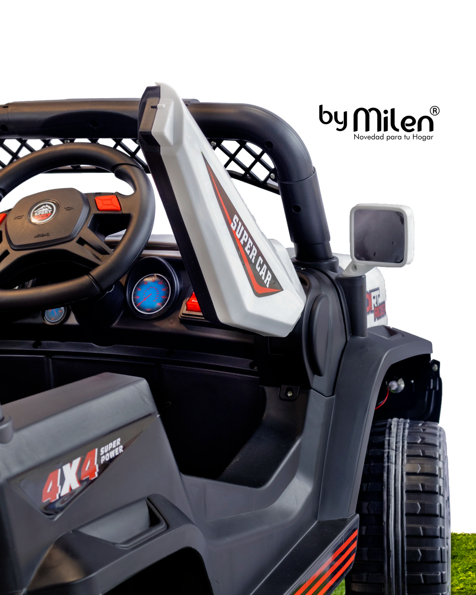 Carro Eléctrico - Campero Mercedes para niños-2