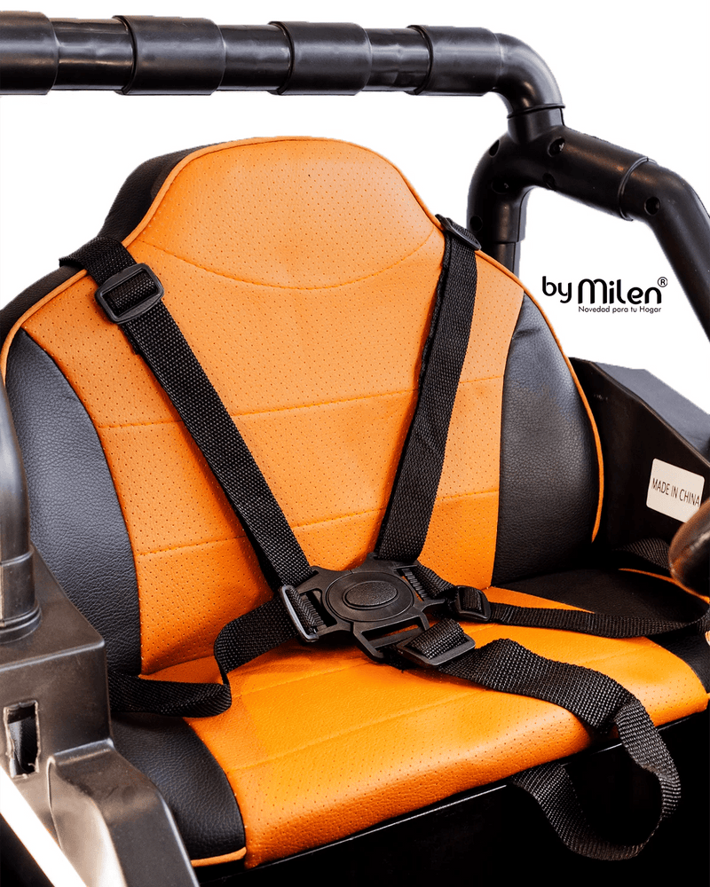 Carro Eléctrico para niño Buggy Atv Orange Naranja-2
