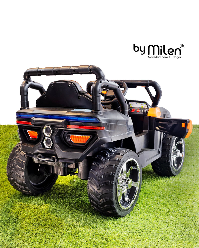 Carro Eléctrico para niño Buggy Atv Orange Naranja-4