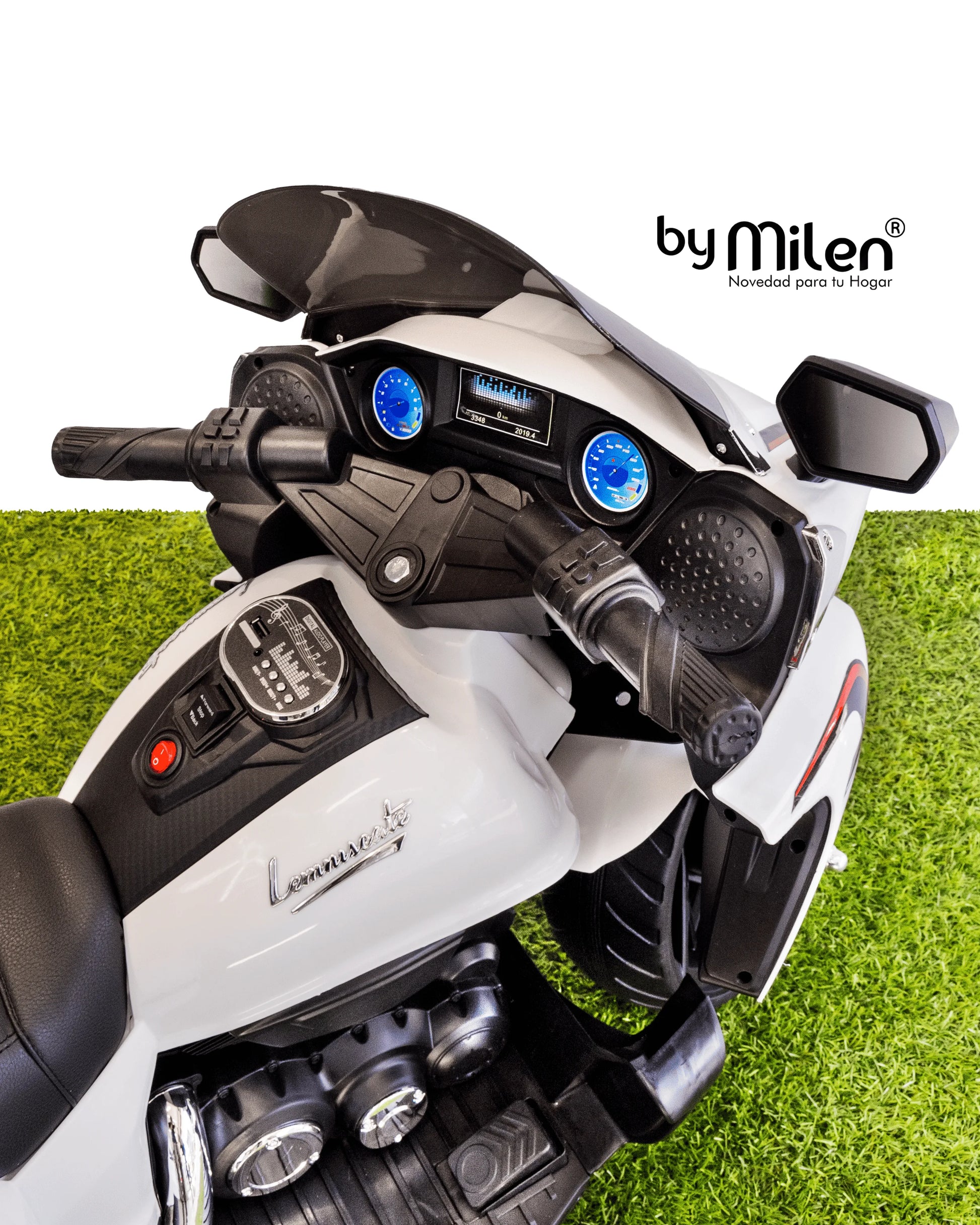 Moto - Tricimoto electrica para niños-4