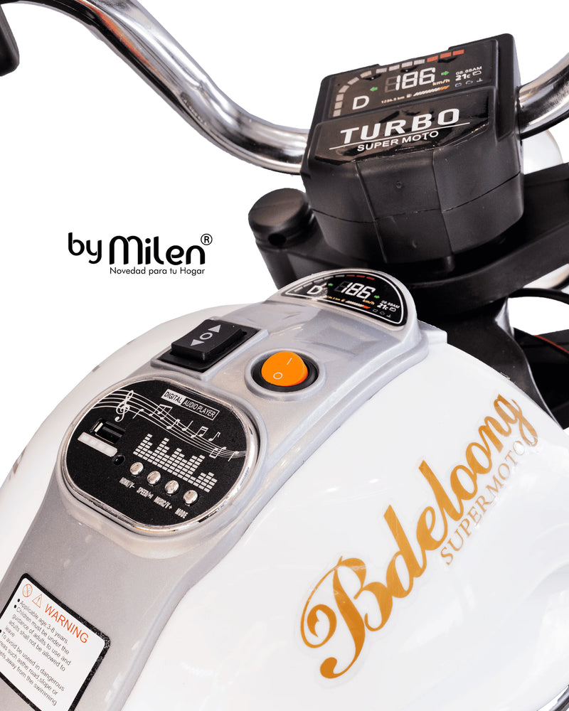 Moto Eléctrica Rocket para niños-5