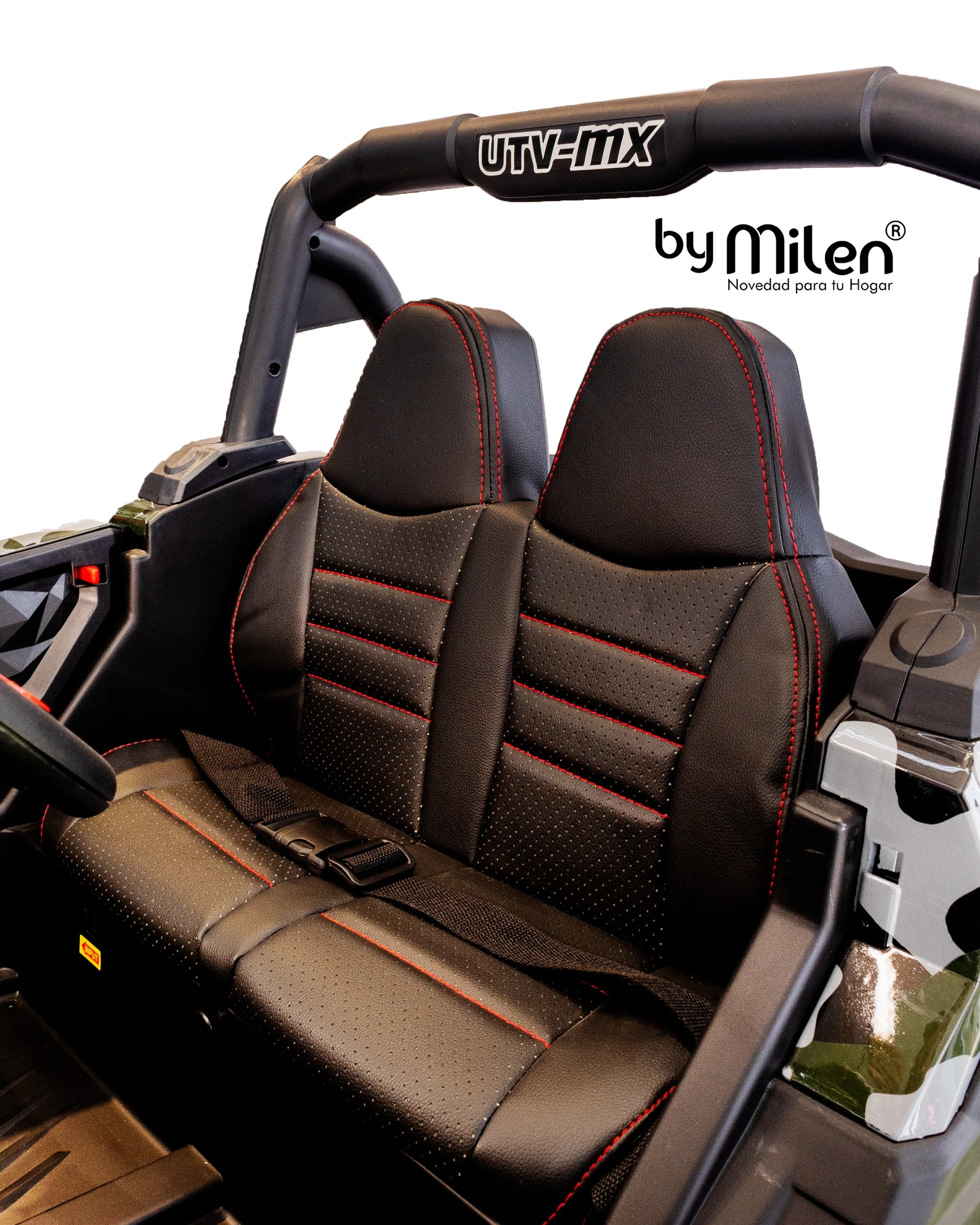 Carro Eléctrico para niño Buggy Atv  Military Camuflado-3