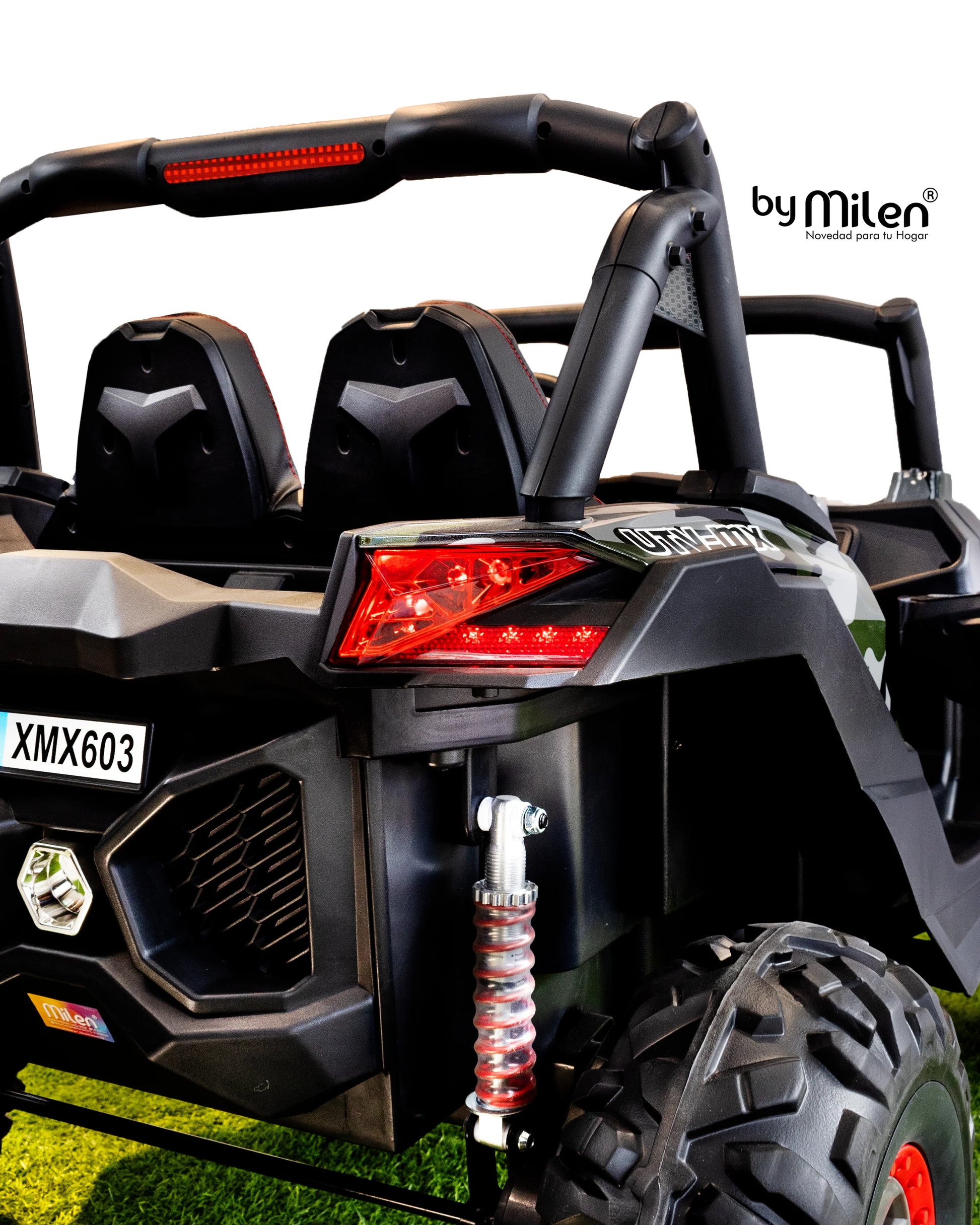 Carro Eléctrico para niño Buggy Atv  Military Camuflado-5