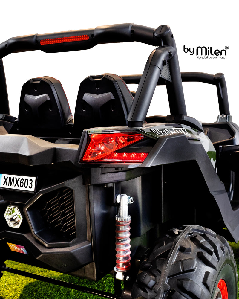Carro Eléctrico para niño Buggy Atv  Military Camuflado-5