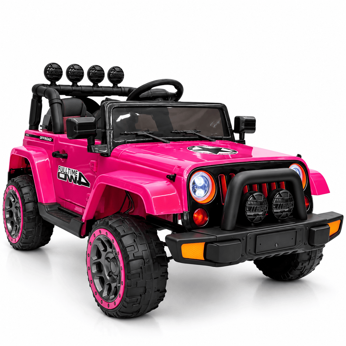 Carro eléctrico  - Jeep Wrangler 4x4 para niños