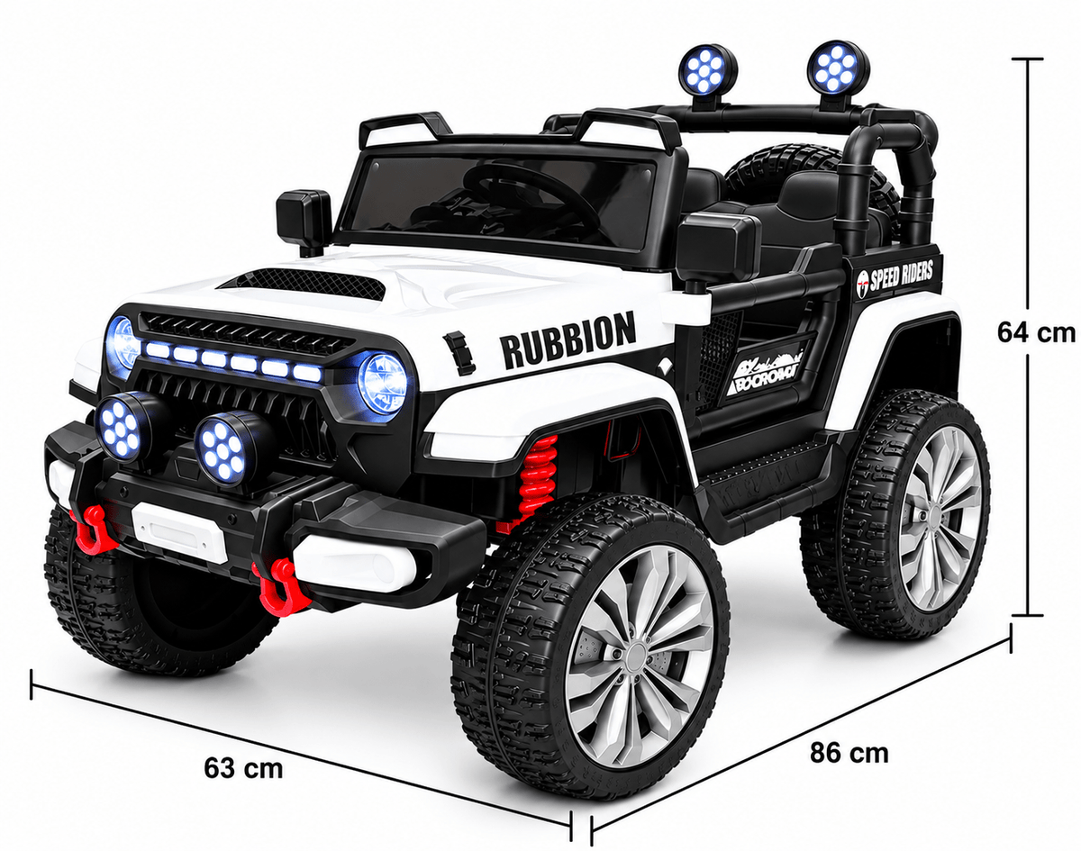 Jeep Rubicun 4x4 12V Milen | Carro Eléctrico Infantil para Niños