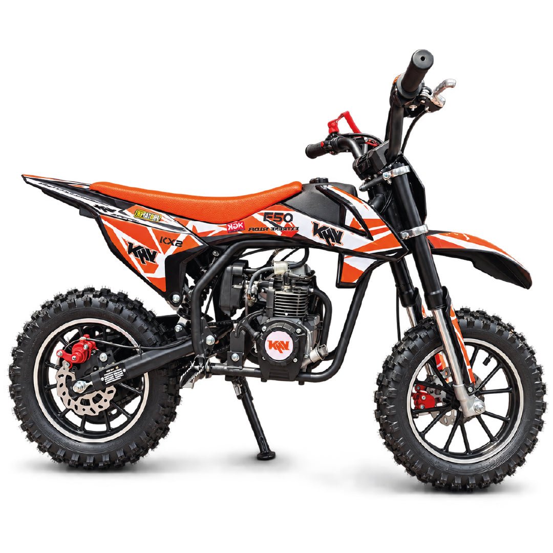 Moto Cross Infantil a Gasolina KMV 64 4T 50 cc