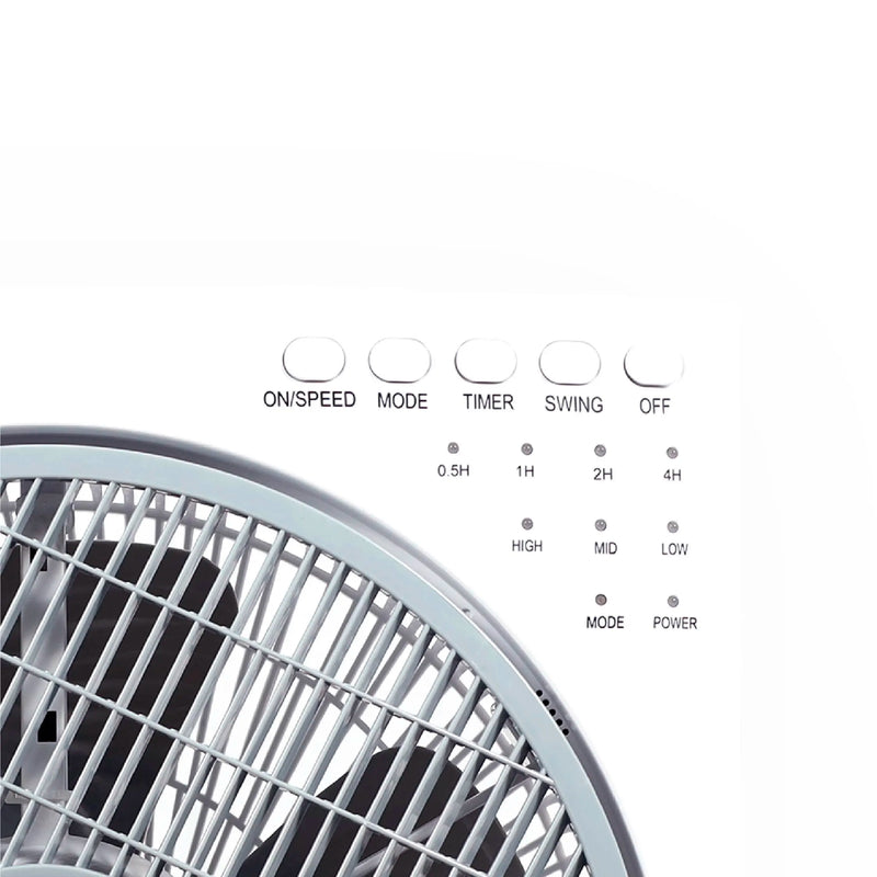 Ventilador de mesa de 12" Cuadrado con Control Remoto Milen TX1211BR-4